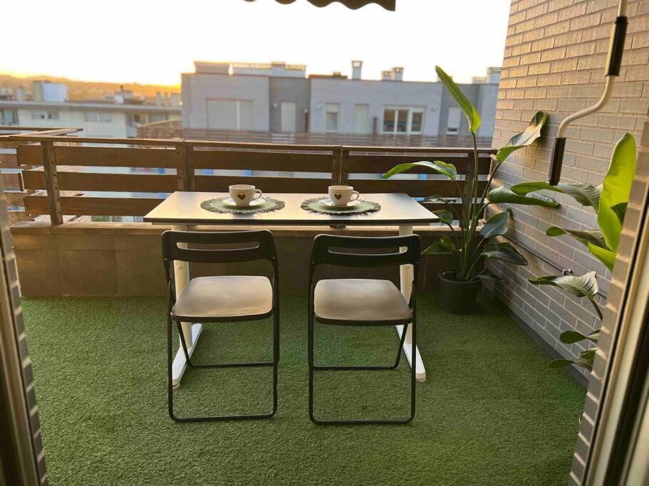 Апартаменты Luminoso Atico Con Terraza Сантандер Экстерьер фото