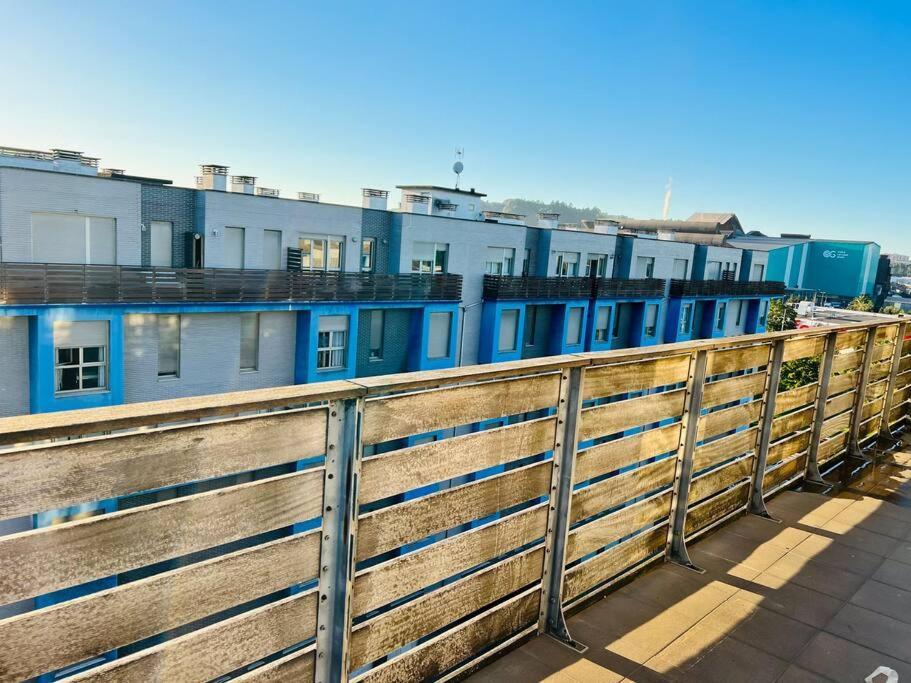 Апартаменты Luminoso Atico Con Terraza Сантандер Экстерьер фото